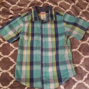 Wrangler paid boys shirt